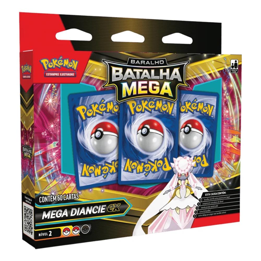 Trading Card Game Pokemon - Baralho Batalha Mega Diancie Ex (60 Cartas) (Novo)