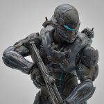 Action Figure Spartan Locke (Helmeted) (Halo 5: Guardians) 10″ Deluxe Mcfarlane Toys Action Figure Spartan Locke (Helmeted) (Halo 5: Guardians) 10" Deluxe Mcfarlane Toys
