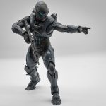 Action Figure Spartan Locke (Helmeted) (Halo 5: Guardians) 10″ Deluxe Mcfarlane Toys Action Figure Spartan Locke (Helmeted) (Halo 5: Guardians) 10" Deluxe Mcfarlane Toys