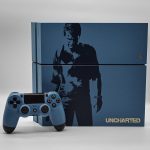 Console Playstation 4 Fat 1Tb (Versão Uncharted) (Sem Caixa) (Cuh-1216B)