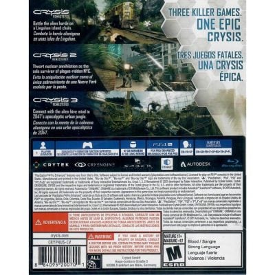 Crysis Remastered Trilogy - Ps4 (Novo)