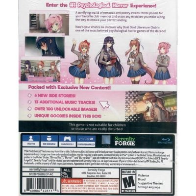 Doki+Doki Literature Club Plus - Ps4 (Novo)