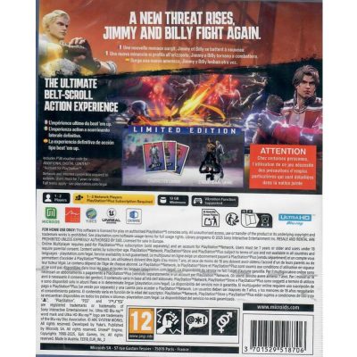 Double Dragon Revive Limited Edition - Ps5 (Novo) (Europeu)