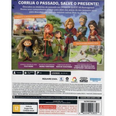 Dragon Quest Vii Reimagined - Ps5 (Novo)