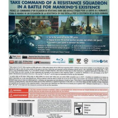 Falling Skies The Game - Ps3 (Novo)