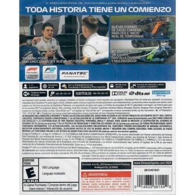 Formula (F1) 2021 - Ps5 (Novo)