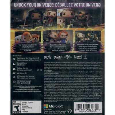 Funko Fusion - Xbox Series X Xbox One (Novo)