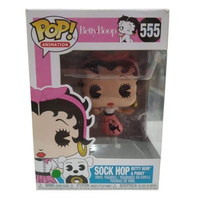 Funko Pop Animation - Betty Boop Sock Hop Betty Boop 555 (Loose) (Sem Cachorro E Marcas No Rosto)