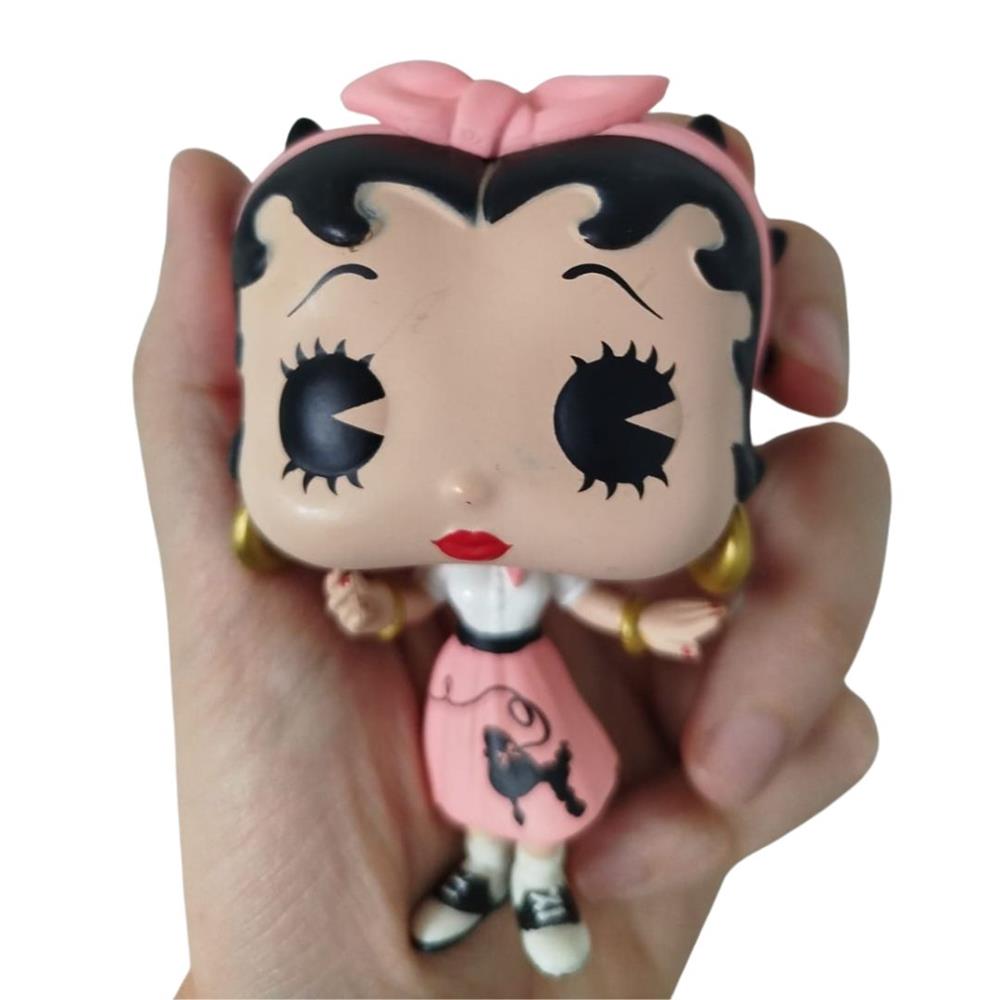 Funko Pop Animation - Betty Boop Sock Hop Betty Boop 555 (Loose) (Sem Cachorro E Marcas No Rosto)