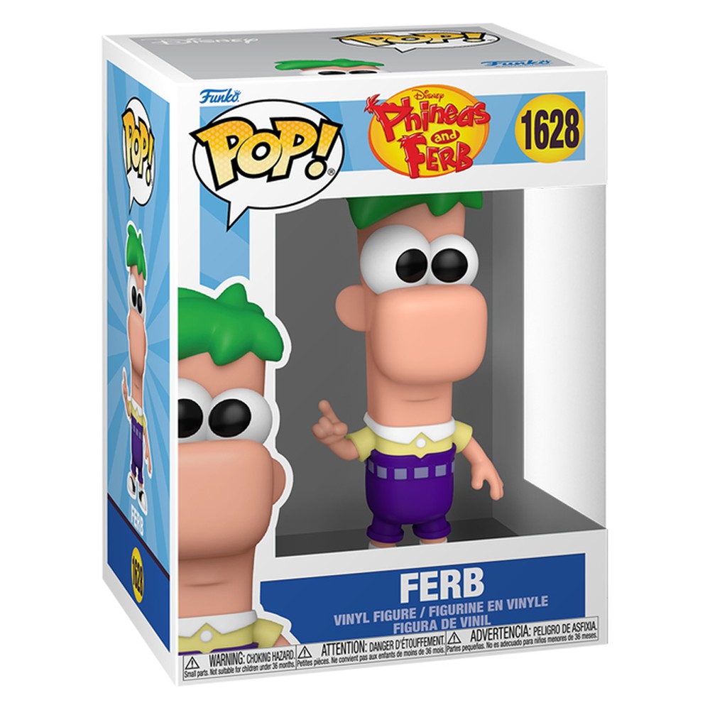 Funko Pop! Disney Phineas And Ferb – Ferb Fletcher #1628 Funko Pop! Disney Phineas And Ferb - Ferb Fletcher #1628
