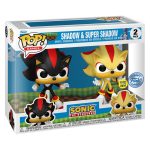 Funko Pop! Games: Sonic - Shadow & Super Shadow (Glow In The Dark) 2-Pack