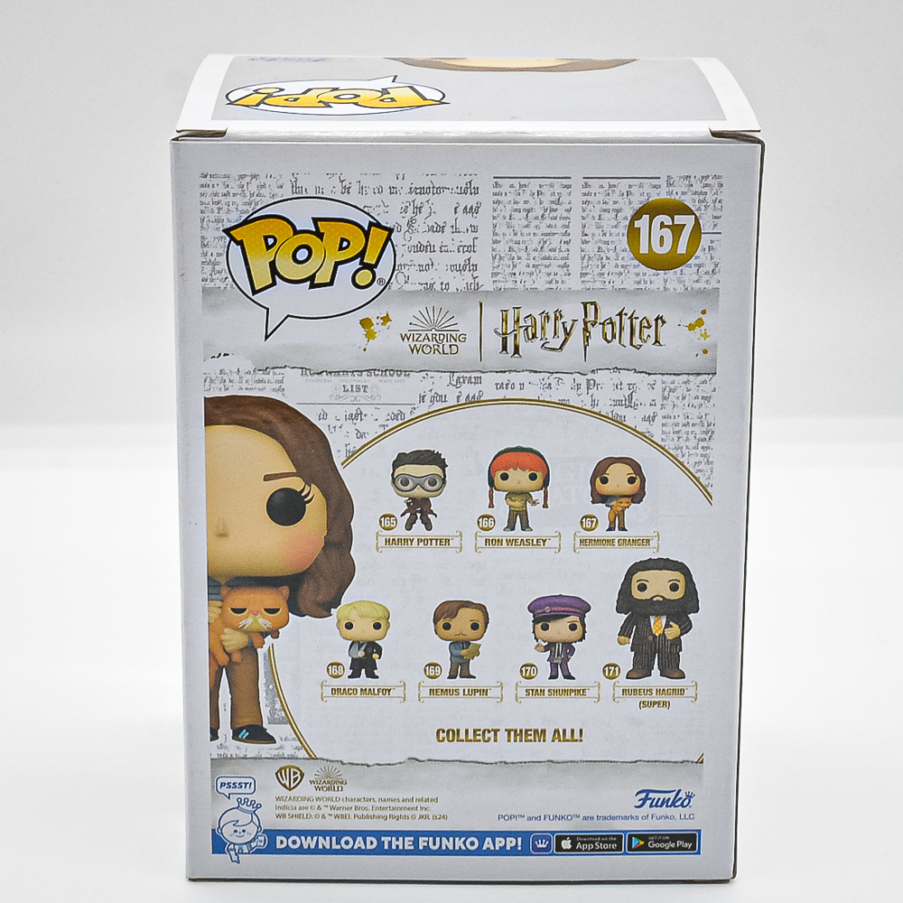 Funko Pop Harry Potter - Hermione Granger 167 (Hermione Granger With Crookshanks)