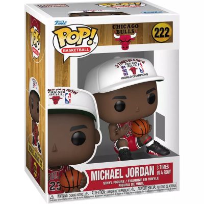 Funko Pop! Nba: Michael Jordan (3 Times In A Row) #222