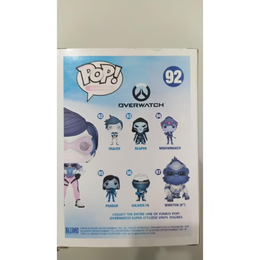 Funko Pop! Overwatch - Tracer #92 (Vaulted / Caixa Com Detalhes)