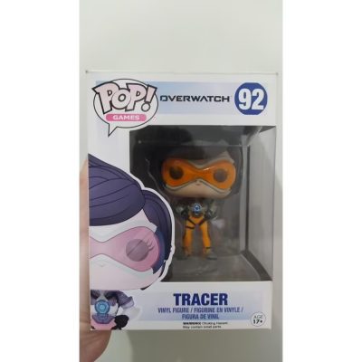 Funko Pop! Overwatch - Tracer #92 (Vaulted / Caixa Com Detalhes)