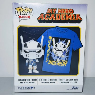 Funko Pop! & Tee My Hero Academia - Tenya Iida #740 (Box Set Exclusivo + Camiseta G)