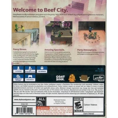 Gang Beasts - Ps4 (Usado) (Sem Manual)