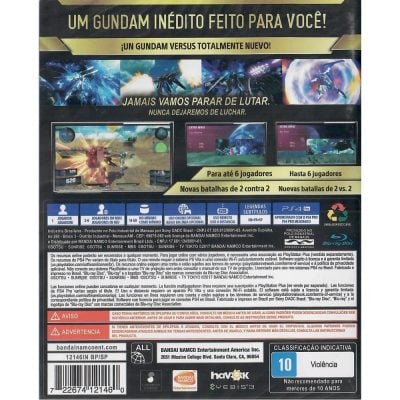 Gundam Versus - Ps4 (Seminovo)