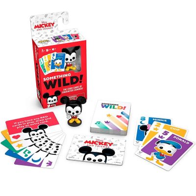 Jogo De Cartas Funko Something Wild! Disney Mickey & Friends (C/ Mini Pop!)