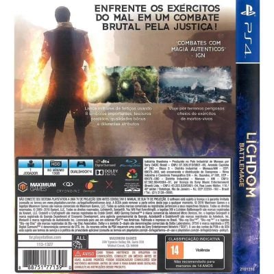 Lichdom Battlemage - Ps4 (Usado)