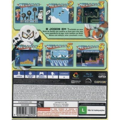 Mega Man Legacy Collection - Ps4 (Novo)