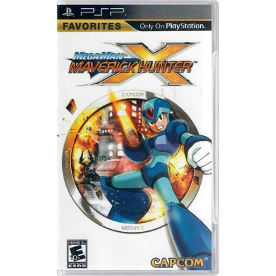 Mega Man X Maverick Hunter Favorites - Psp (Novo)