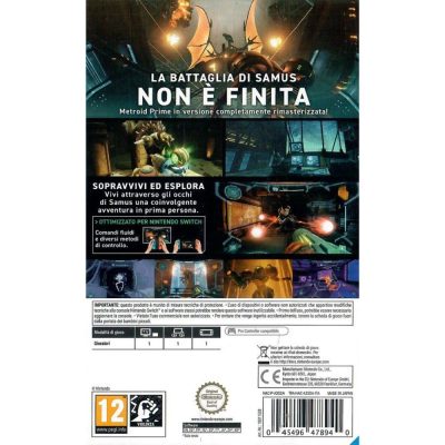 Metroid Prime Remastered - Nintendo Switch (Europeu) (Seminovo)