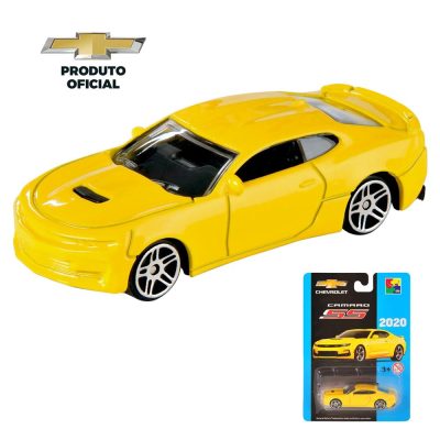 Miniatura Carrinho Metal Camaro Ss 2020 8 Cm 1:64 (Novo)