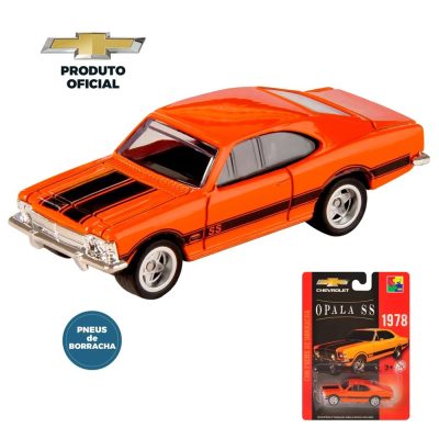 Miniatura Carrinho Metal Opala Ss 1978 8 Cm 1:64 (Novo)