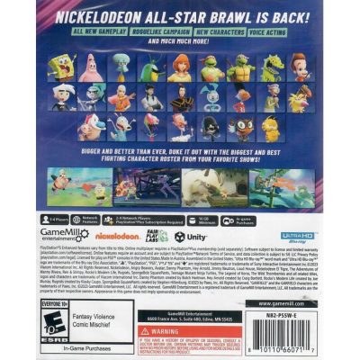 Nickelodeon All Star Brawl 2 - Ps5 (Novo)