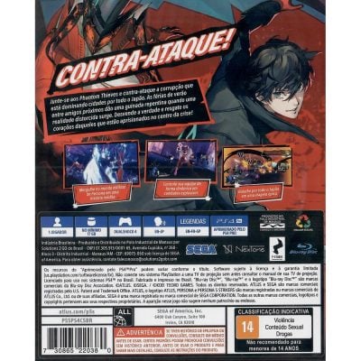 Persona 5 Strikers - Ps4 (Seminovo)