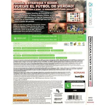 Pes 2014 - Xbox 360