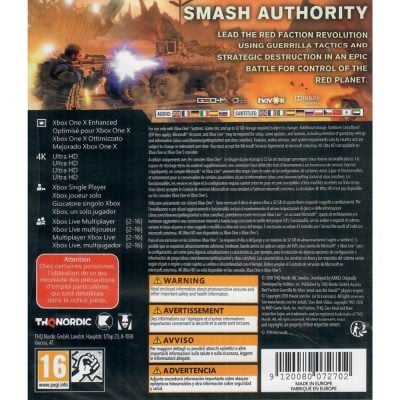Red Faction Guerrilla Remarstered - Xbox One (Novo) (Europeu)