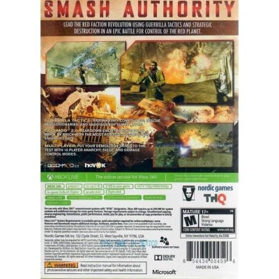 Red Faction Guerrilla - Xbox 360 (Usado) (Sem Manual)