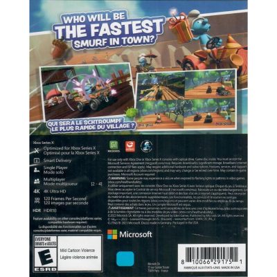 Smurfs Kart - Xbox Series X/Xbox One (Novo)