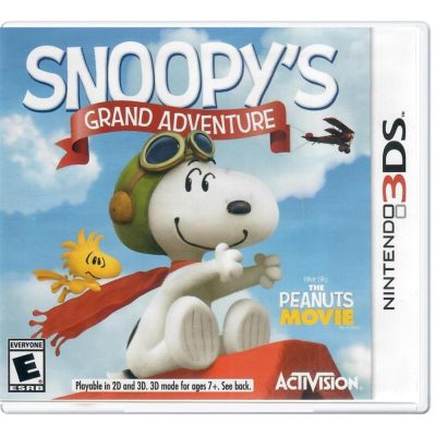 Snoopy's Grand Adventure - Nintendo 3Ds (Novo)