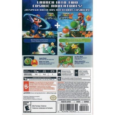 Super Mario Galaxy+Super Mario Galaxy 2 - Nintendo Switch (Novo)