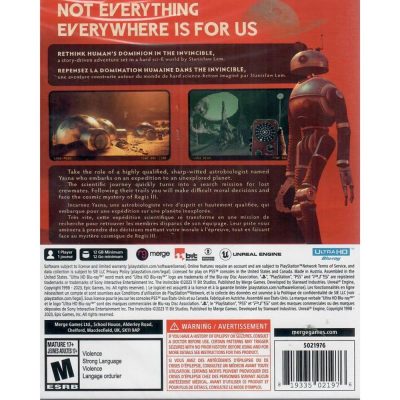 The Invincible - Ps5 (Novo)
