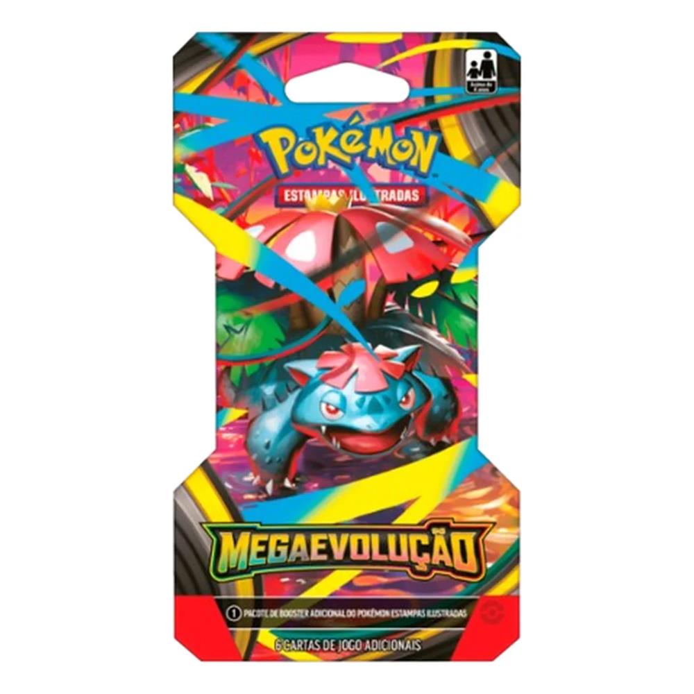Trading Card Game Pokemon - Blister Mega Evolução (6 Cartas) (01 Blister Sortido)
