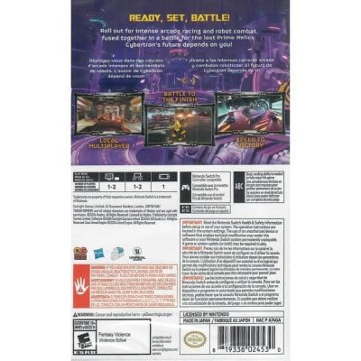 Transformers Galactic Trials - Nintendo Switch (Novo)