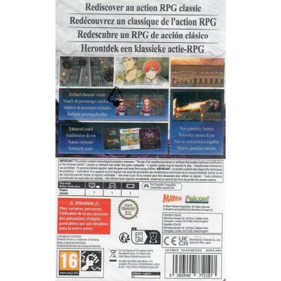 Ys Memoire The Oath In Felghana - Nintendo Switch (Novo) (Europeu)
