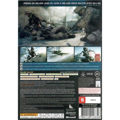 Battlefield 3 - Xbox 360 (Sem Manual) (Usado)