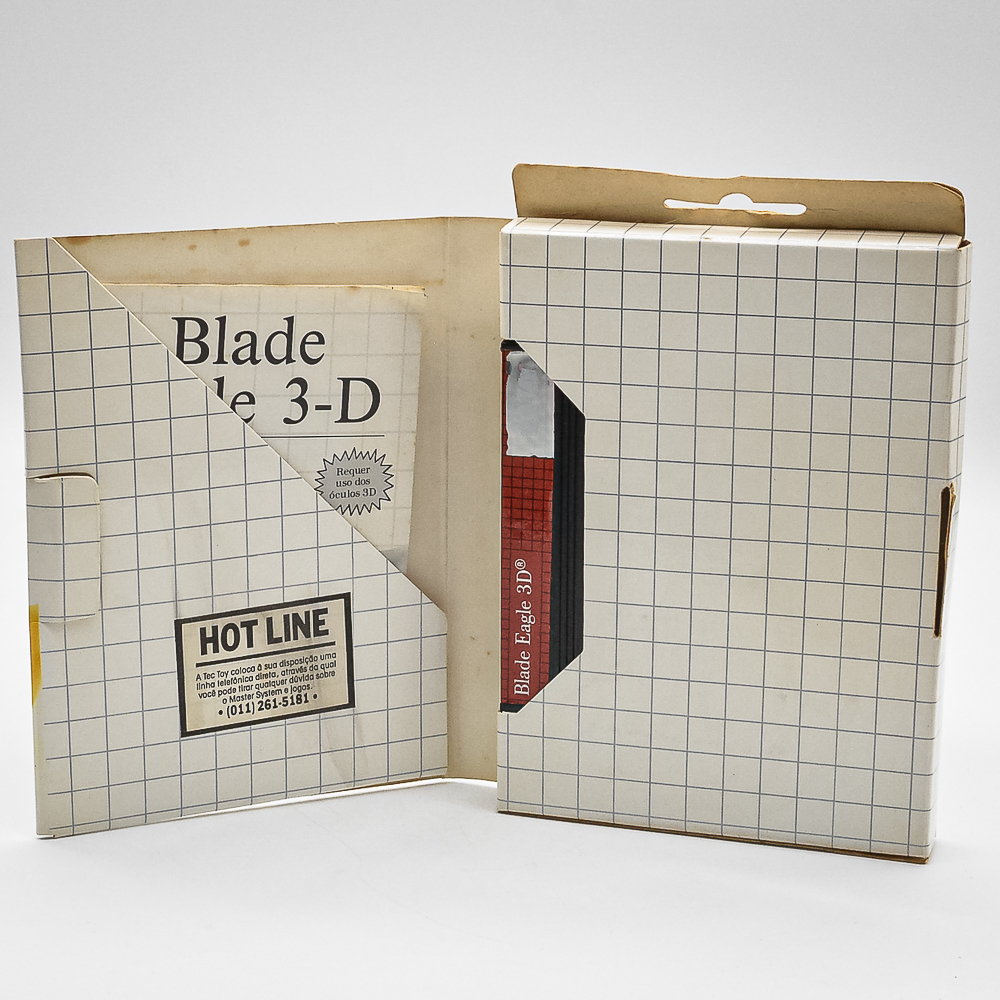 Blade Eagle 3D - Master System (Com Caixa E Manual) (Seminovo)