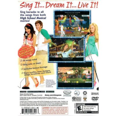 Disney High School Musical Sing It - Ps2 (Sem Microfone) (Caixa Generica)