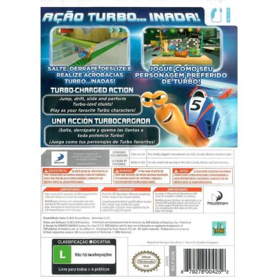 Dream Works Turbo Super Stunt Squad - Nintendo Wii (Usado) (Sem Manual)