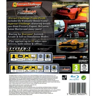 Ferrari Challenge - Ps3 (Seminovo) (Europeu)