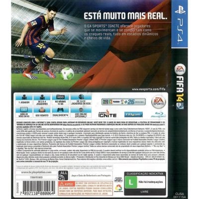 Fifa 14 - Ps4 (Usado) (Capa Quebrada)