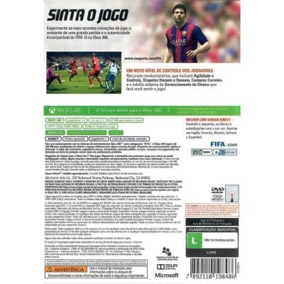 Fifa 15 - Xbox 360 (Usado) (Trinco)