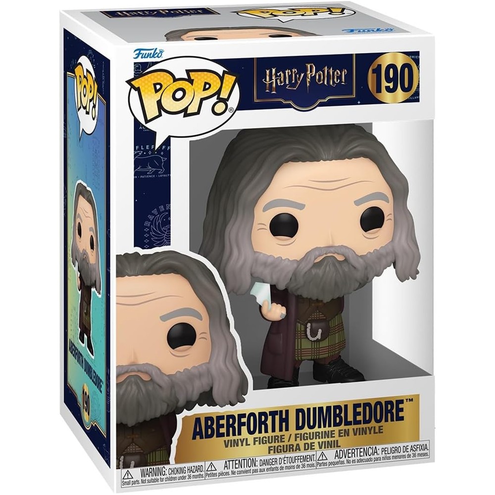 Funko Pop! Harry Potter – Aberforth Dumbledore With Mirror Shard #190 Funko Pop! Harry Potter - Aberforth Dumbledore With Mirror Shard #190