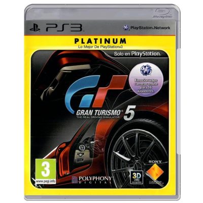 Gran Turismo 5 Platinum - Ps3 (Usado) (Sem Manual)
